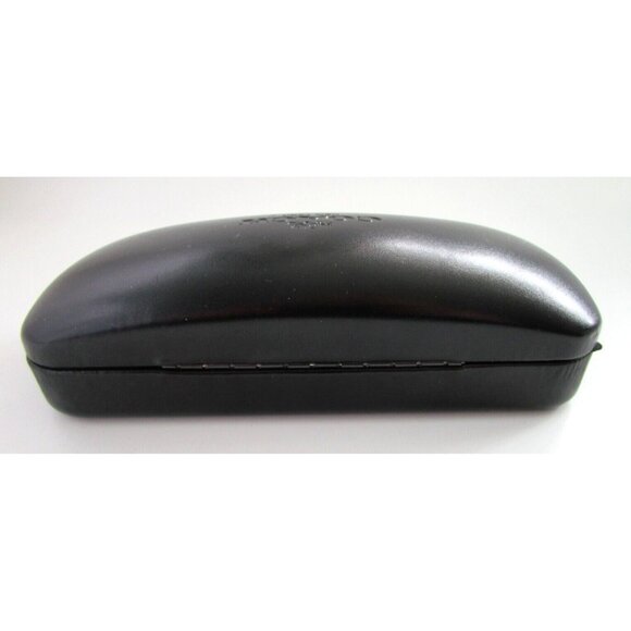 COACH New York Eyeglasses/Sunglasses Clamshell Case - Black & Coach Cloth/Wipe - Picture 4 of 13